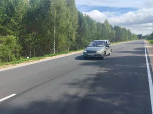 В Нижегородской области по нацпроекту привели в нормативное состояние дорогу, соединяющую Воскресенский и Краснобаковский округа